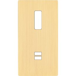 Placa del interruptor 'M'...