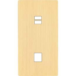 Placa de interrutor 'M'...