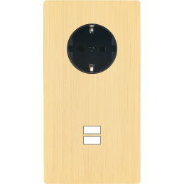 Placa de interrutor 'M'...