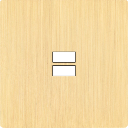 Placa de interrutor 'M'...