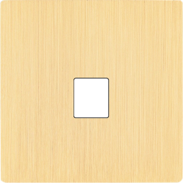 Placa de interrutor 'M'...