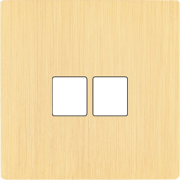 Placa de interrutor 'M'...