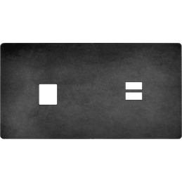 Placa del interruptor 'M'...