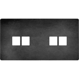 Switch plate 'M' painted...