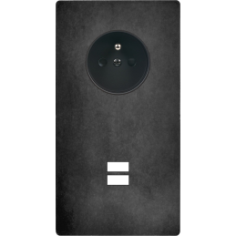 Façade 'M' acier verni...