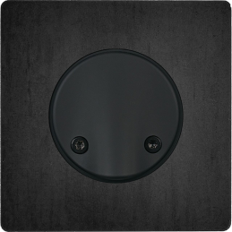 Switch plate 'M' painted...