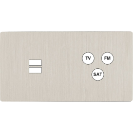 Placa del interruptor 'M'...