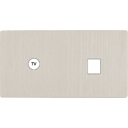 Placa de interrutor 'M'...