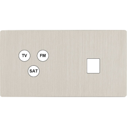 Placa del interruptor 'M'...