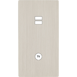 Placa del interruptor 'M'...