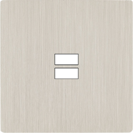 Placa de interrutor 'M'...