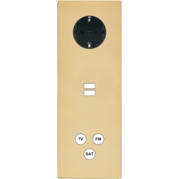 Switch plate M varnished...