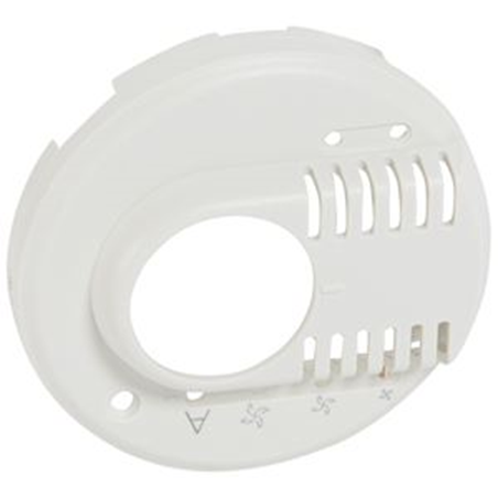 Enjoliveur Legrand SAGANE Silex Blanc Moucheté – 2 Touches Avec Sonde Température