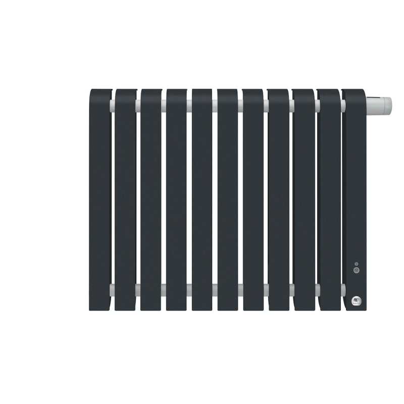 Slate Radiators Thermor 460133 Soft-heat radiator Mythik horizontal slate grey 1000W