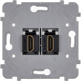 Mécanisme Dble Hdmi Noir...