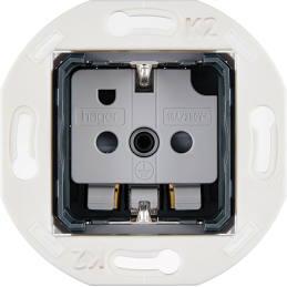 Mécanisme Shuko 2 pôles+T...