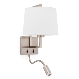 Frame Lampe Applique Nickel...