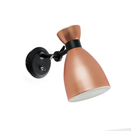 Retro lampe applique cuivre...