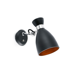 Retro lamp wall light black...
