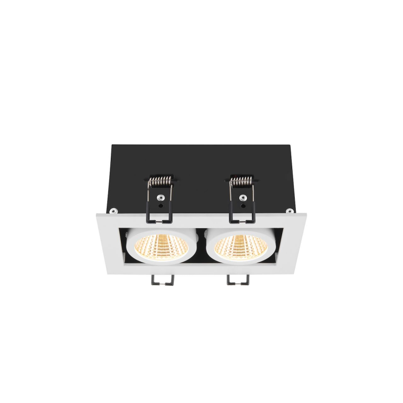 SLV 1007560 Double spot light LED built-in KADUX - rectangular - 14W