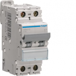 Circuit breaker 10A 2P 25kA...