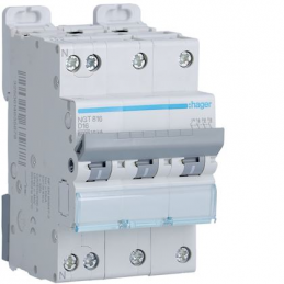 Circuit breaker 3P+N 6-10kA...