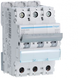Circuit breaker 3P 6-10kA...