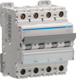 Disjoncteur 10A 4P 25kA...