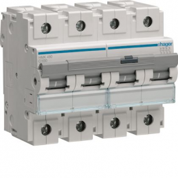 Disjoncteur 4P 30kA C-100A 6M