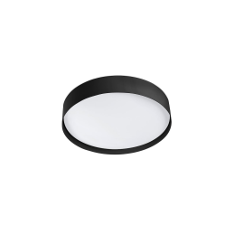 VUK LED Plafonnier noir SMD...