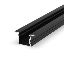 Perfil empotrado negro 2m...