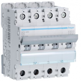 Disjoncteur 4P 6-10kA...
