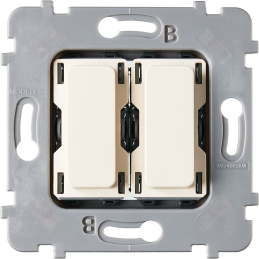 Mechanism flat button...