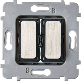 Mechanism flat button...