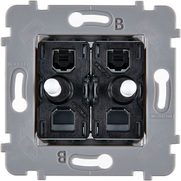 Mecanismo de palanca blanco...