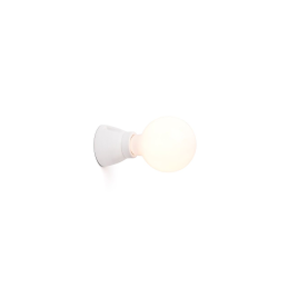 Kera lampe applique blanche...