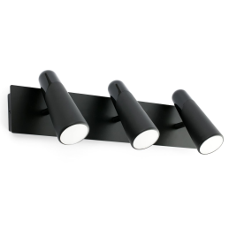 Lao Led Lampe Applique Noir...