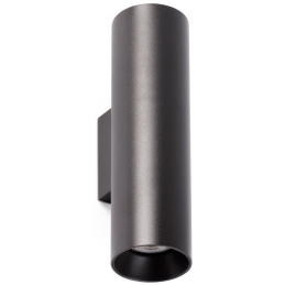 Stan lampe applique noir 2L...