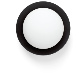 MAY LED wall light black...