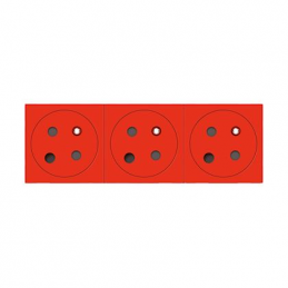 Triple toma de corriente...