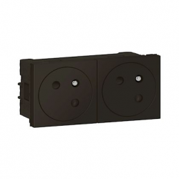 Doble enchufe 2P+T...