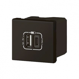 Carregador USB type-A + USB...