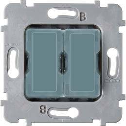 Mechanism flat button...