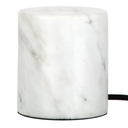Table lamp marble white E27...
