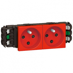 Double plug 2P+T with...