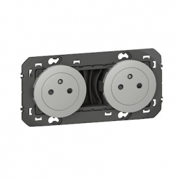 Double socket outlet 2P+T...