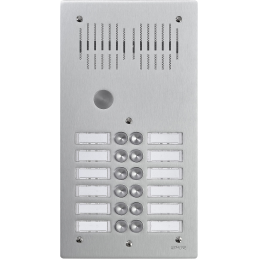 Platine de rue 12 boutons...