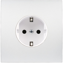 Switch plate Karo white...