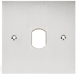 Façade inox percé au...