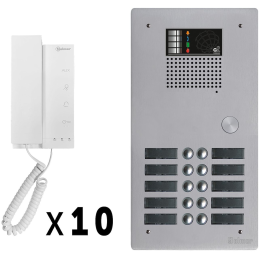 Kit audio 10 llama a BUS...